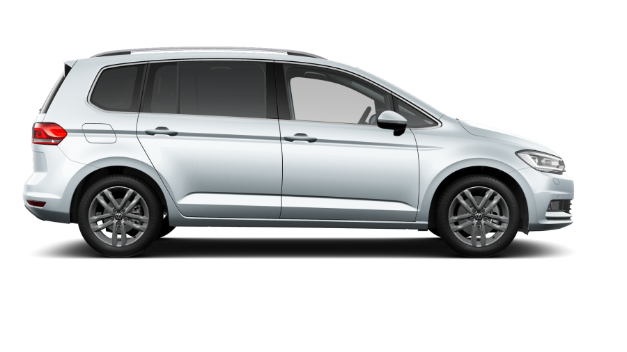 Volkswagen Touran, Touran People 2,0 TDI 7DSG EVO, barva stříbrná