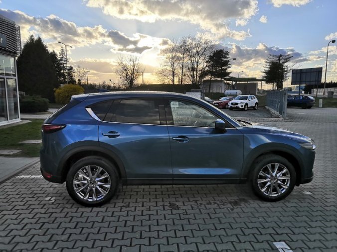 Mazda CX-5, 2,5 SKY-G 143kW/194k AWD AT, barva modrá