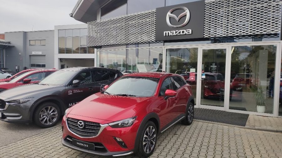 Mazda CX-3, 2.0 G121, barva červená