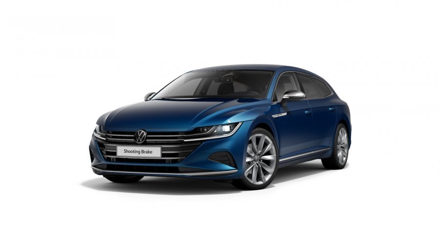 Volkswagen Arteon Shooting Brake, Arteon SB Elegance 2,0 TDI 7DSG, barva modrá