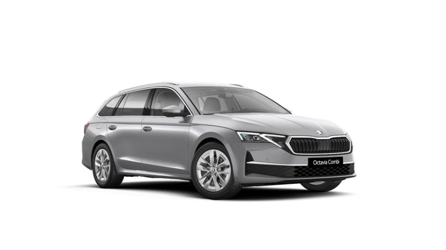 Škoda Octavia, 1,5 TSI 110 kW 6-stup. mech., barva stříbrná