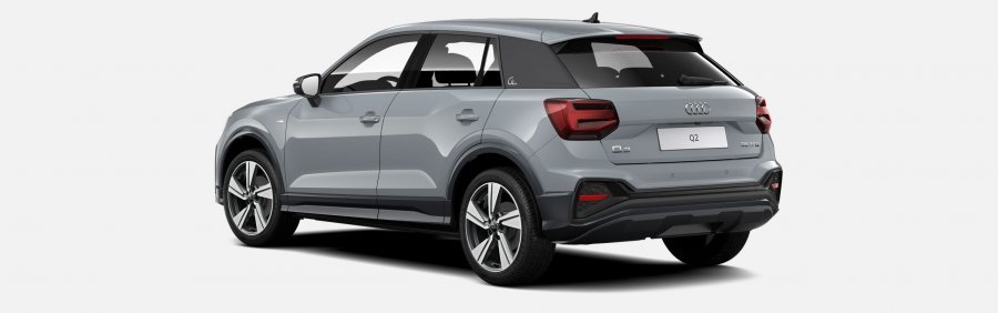 Audi Q2, Q2 S line 35 TFSI 110kW CoD, barva šedá