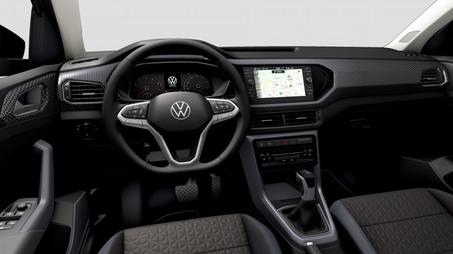 Volkswagen T-Cross, T-Cross Style 1,0 TSI 81 kW 7DSG, barva černá