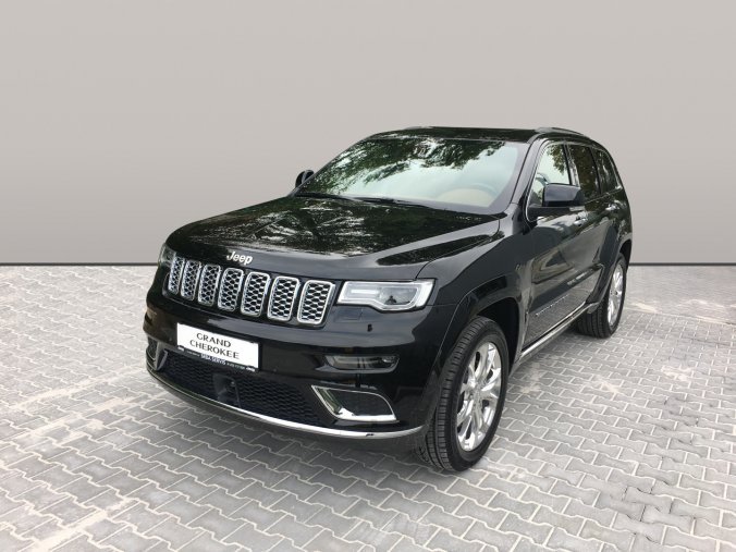 Jeep Grand Cherokee, SUMMIT 3,0 V6 CRD 250k, barva černá