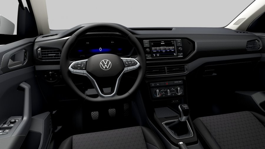 Volkswagen T-Cross, T-Cross Life 1,0 TSI 81 kW 6G, barva bílá