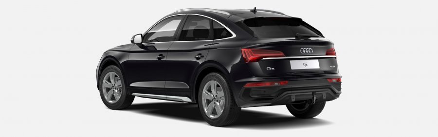 Audi Q5 Sportsback, Q5 SB Advanced 40 TDI 150kW quattro, barva černá