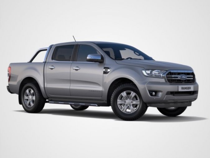 Ford Ranger, 2.0 EcoBlue, barva stříbrná