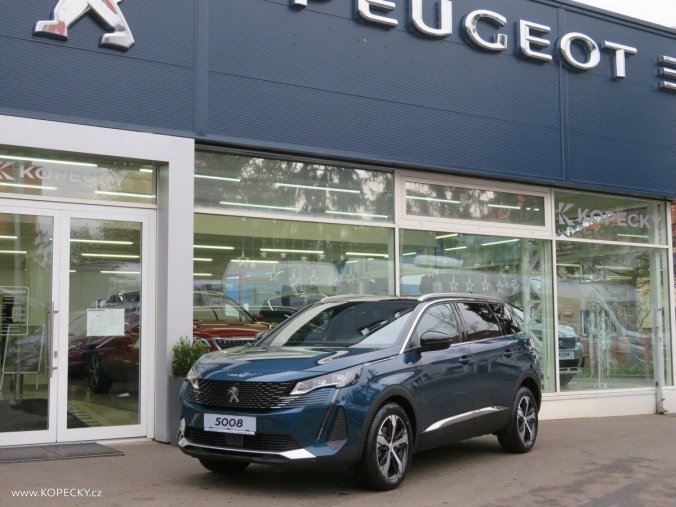 Peugeot 5008, GT 1.5 HDI 130k EAT8, barva modrá