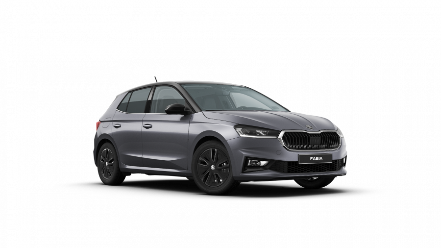 Škoda Fabia, 1,5 TSI 110 kW 7-stup. automat., barva šedá