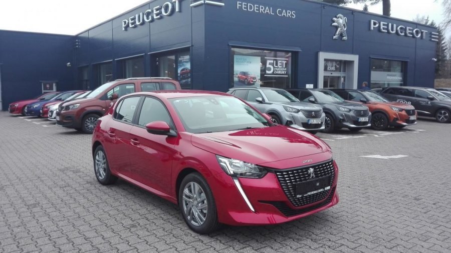 Peugeot 208, ACTIVE 1.2 PureTech 100k MAN6, barva červená