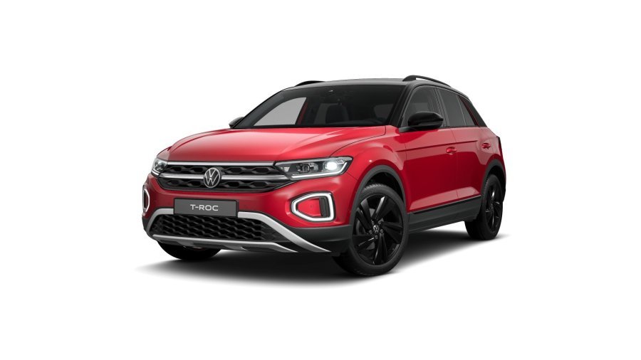 Volkswagen T-Roc, T-Roc Style 1,5 TSI 110 kW 7DSG, barva červená