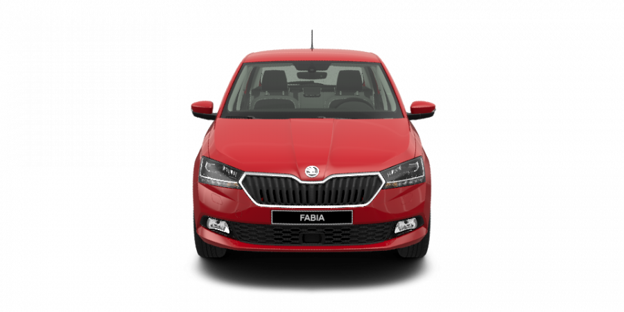 Škoda Fabia, 1,0 TSI 70 kW 5-stup. mech., barva červená