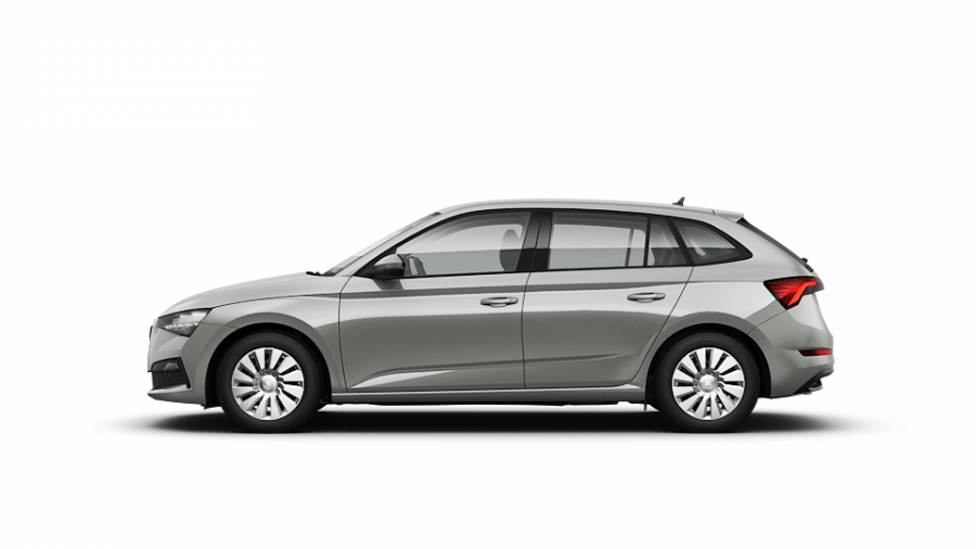 Škoda Scala, 1,5 TSI 110 kW 6-stup. mech., barva šedá