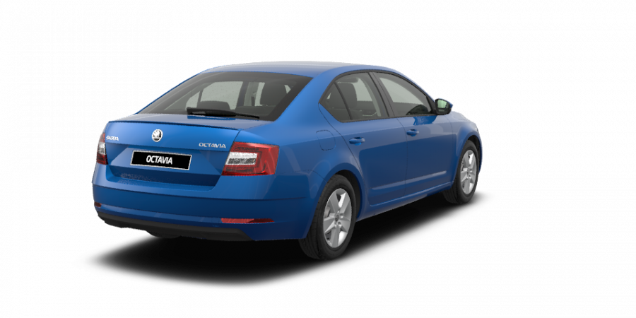 Škoda Octavia, 1,5 TSI 110 kW 6-stup. mech., barva modrá