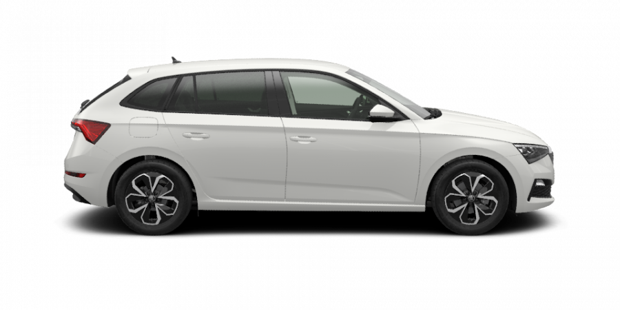 Škoda Scala, 1,0 TSI 85 kW 6-stup. mech., barva bílá