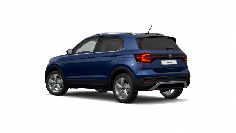 Volkswagen T-Cross, T-Cross Style 1,0 TSI 81 kW 7DSG, barva modrá