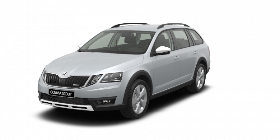 Škoda Octavia, 2,0 TDI 110 kW 7-stup. automat. 4x4, barva stříbrná