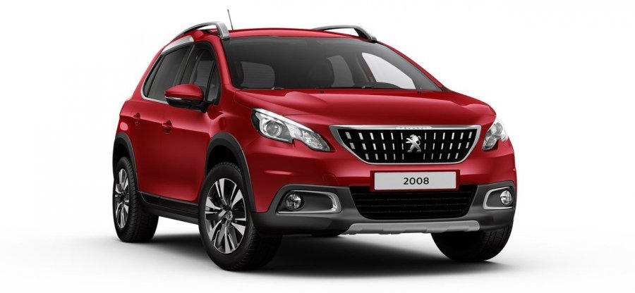 Peugeot 2008, Allure 1.2Puretech82, barva červená