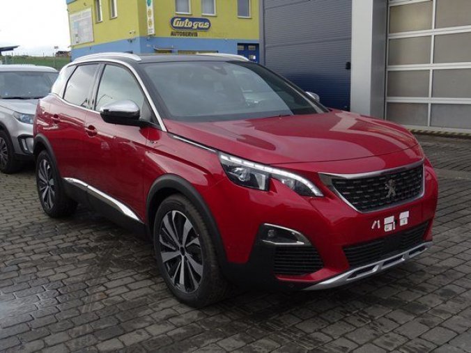 Peugeot 3008, GT 2.0 BlueHDi 180k S&S EAT8, barva červená