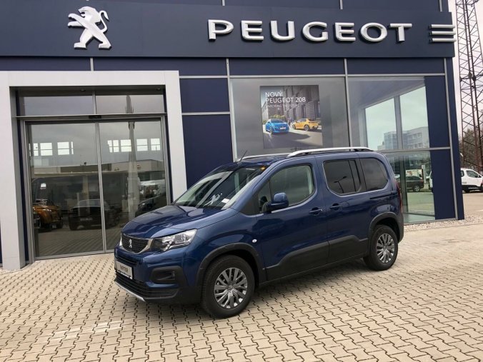 Peugeot Rifter, GT 1.5 HDI 130k MAN 6, barva modrá