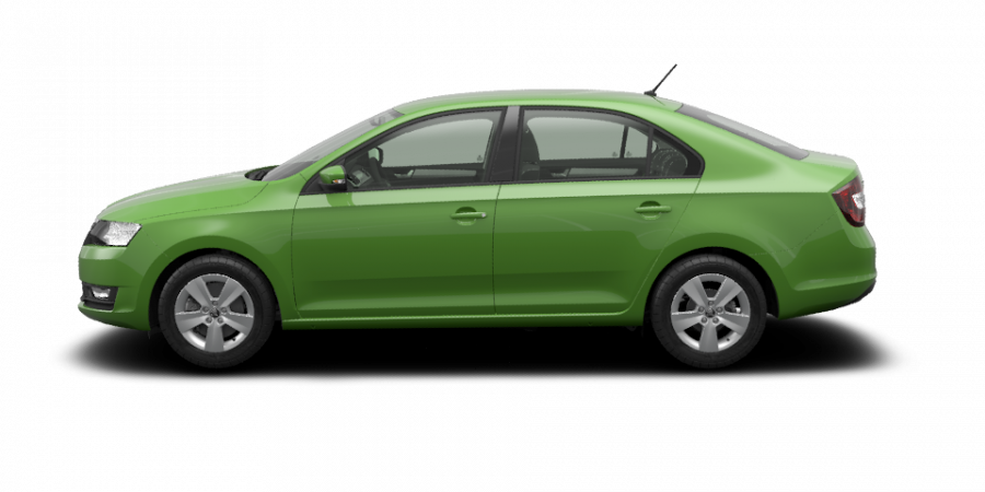 Škoda Rapid, 1,0 TSI 70 kW 5-stup. mech., barva zelená