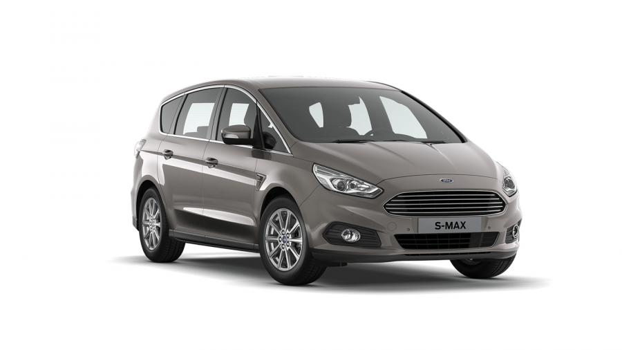 Ford S-MAX, Titanium, 5dveřová, 2.0 EcoBlue 140 kW/190 k, 8st. automatická, barva stříbrná