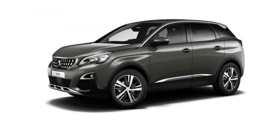 Peugeot 3008, ALLURE S&S MAN6 1,2 PureTech, barva šedá