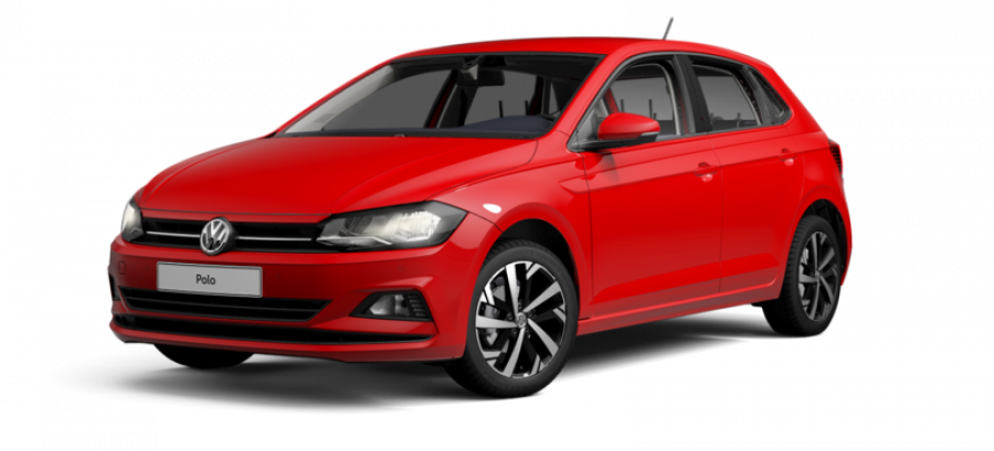 Volkswagen Polo, Beats 1,0 TSI 7DSG, barva červená