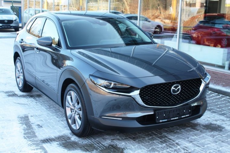 Mazda CX-30, SKYACTIV-G, barva šedá