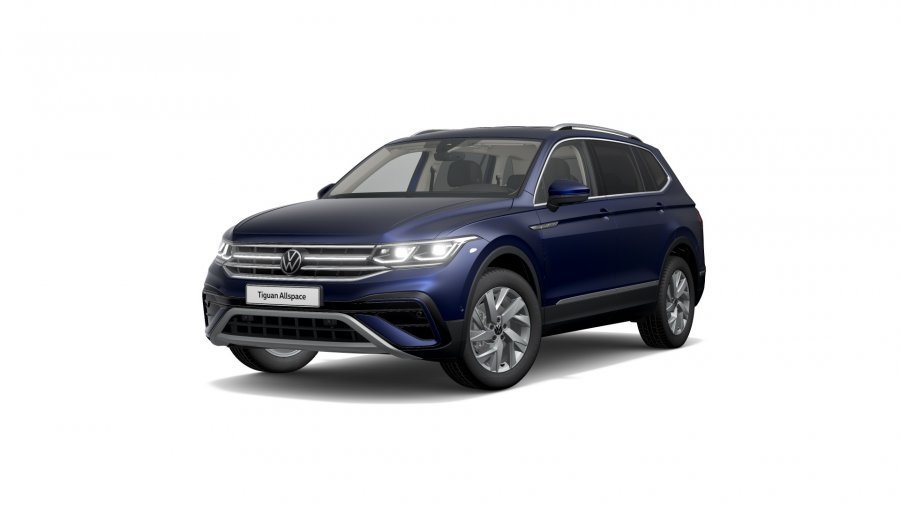 Volkswagen Tiguan Allspace, Allspace Elegance 2,0 TDI 110 kW 7DSG, barva modrá