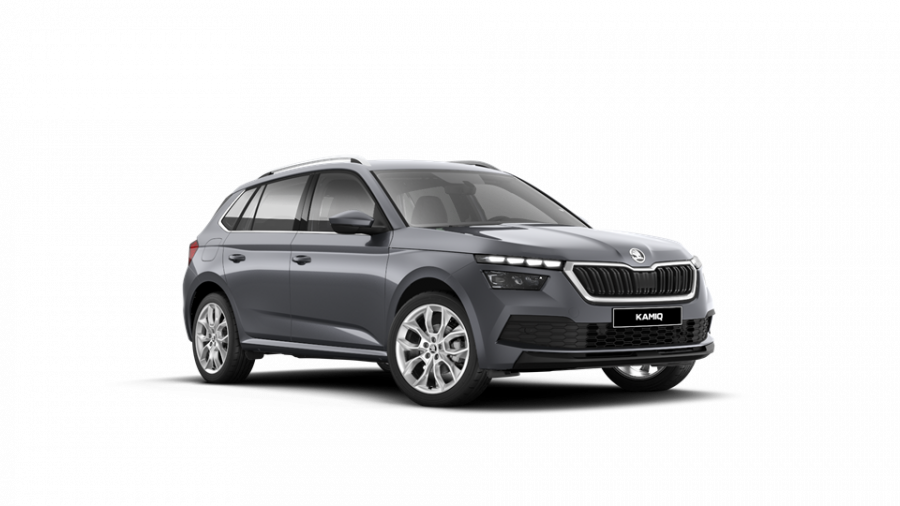 Škoda Kamiq, 1,0 TSI 81 KW 6-stup. mech., barva šedá