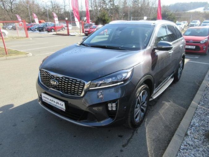 Kia Sorento, 2,2 CRDi 4x4 8A/T GT LINE, barva šedá