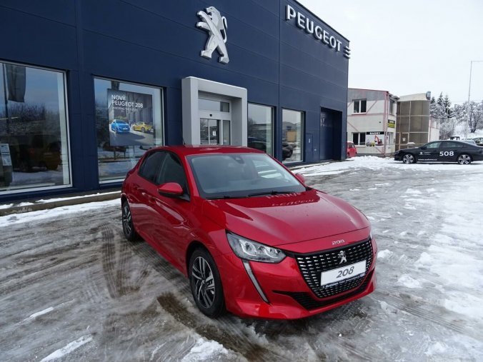 Peugeot 208, ALLURE 1.2 PureTech 100k MAN6, barva červená