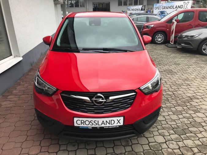 Opel Crossland X, SMILE 1.2 Turbo, barva červená