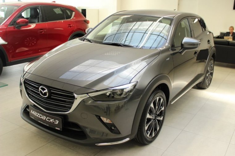 Mazda CX-3, 2,0G 121k, barva šedá