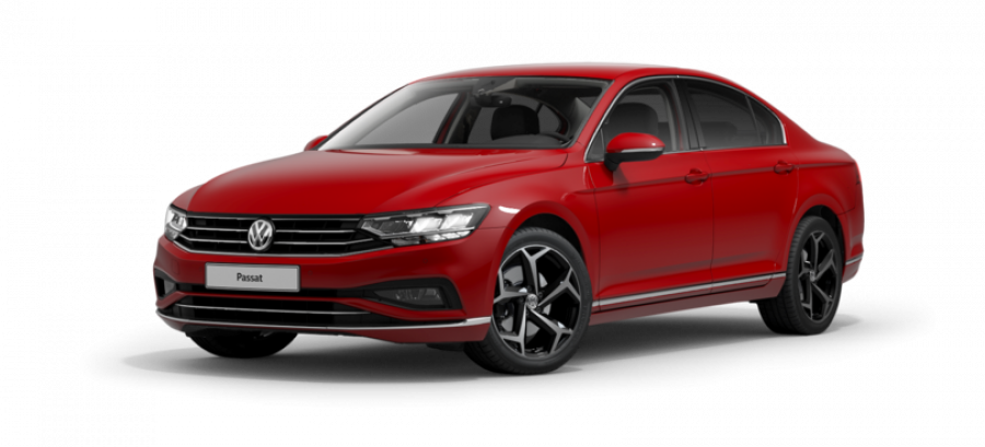 Volkswagen Passat, o Elegance 1.5 TSI 7DSG, barva červená