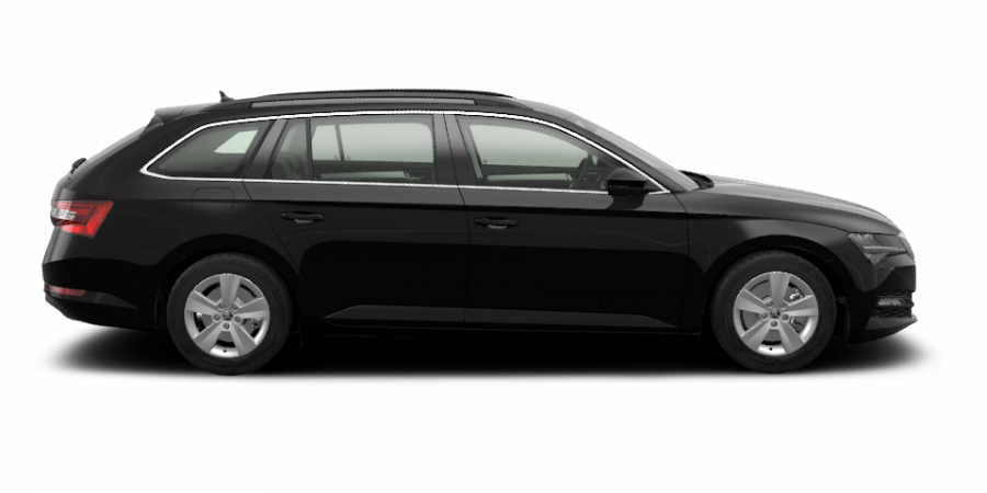 Škoda Superb, 2,0 TDI 110 kW 7-speed automat., barva černá