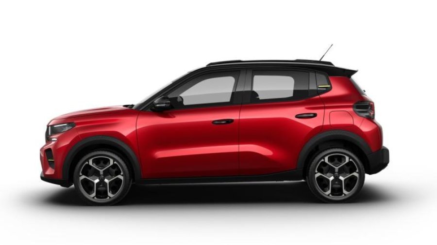 Citroën C3, PLUS Turbo 100 MAN6, barva červená