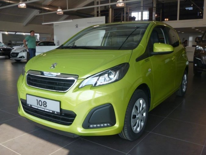 Peugeot 108, 5dv. ACTIVE 1.0 VTi 72 S&S MAN5 - 7458, barva zelená