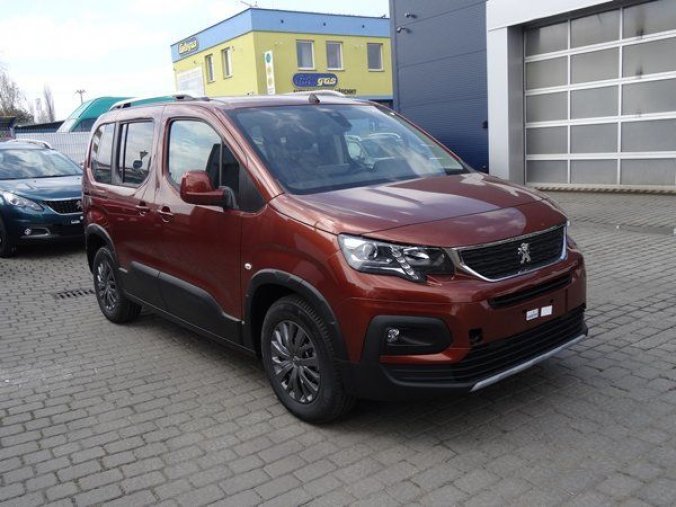 Peugeot Rifter, ALLURE 1.5 BlueHDi 130k S&S MAN6, barva oranžová