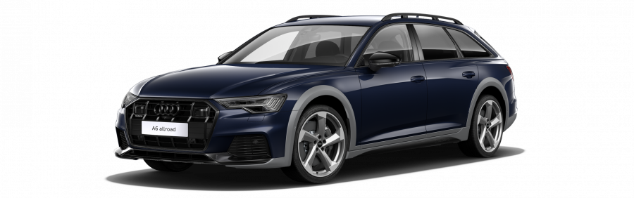 Audi A6 allroad, A6 Allroad 55 TDI quattro, barva modrá