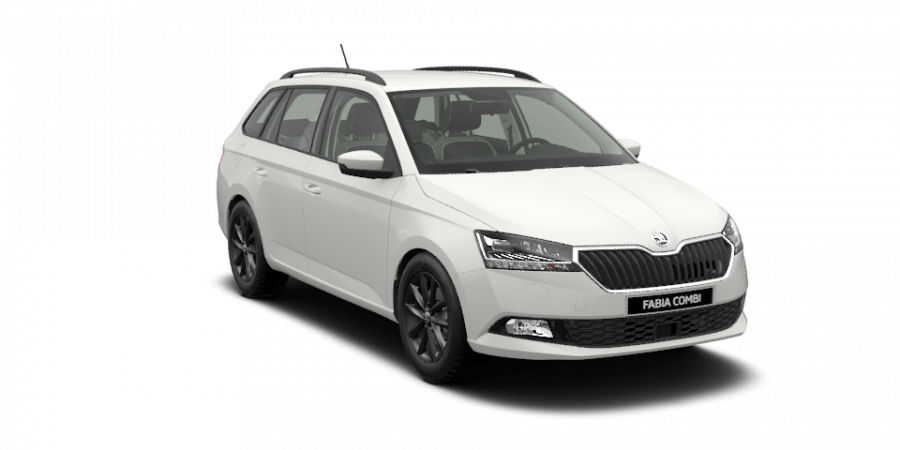 Škoda Fabia, 1,0 TSI 70 kW 5-stup. mech., barva bílá