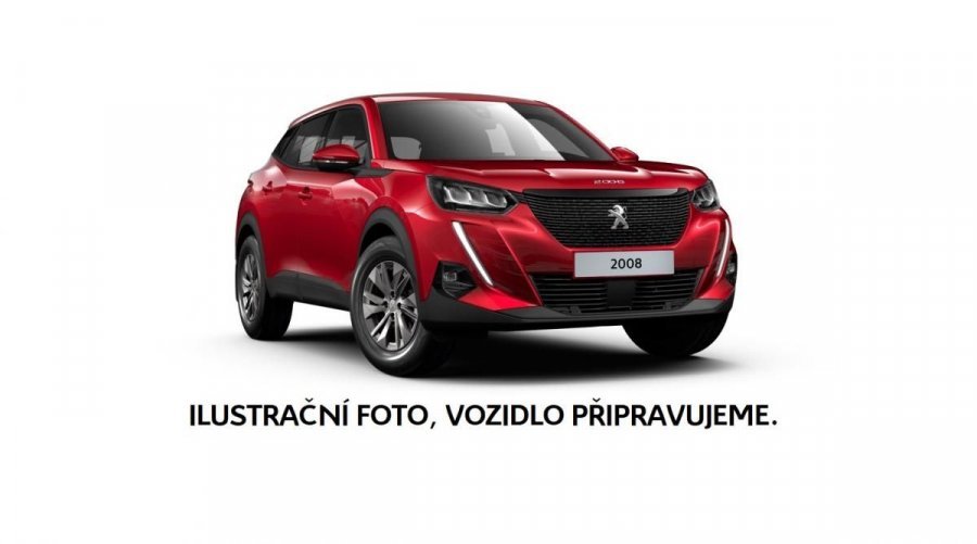 Peugeot 2008, ACTIVE 1.2 PureTech 130K MAN6, barva červená