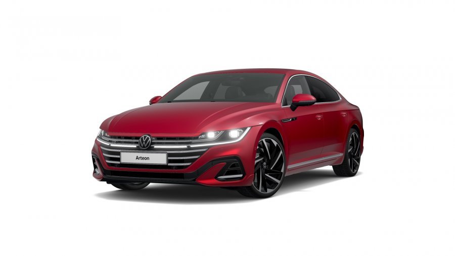 Volkswagen Arteon, Arteon R-Line 2,0 TSI 4MOT 7DSG, barva červená