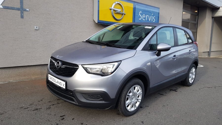 Opel Crossland X, SMILE 1.2 60kW, barva šedá