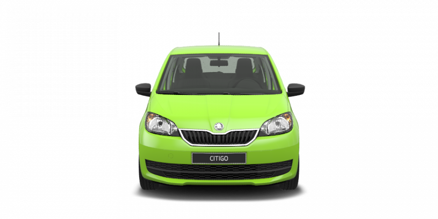 Škoda Citigo, 1,0 MPI 50 kW 5-stup. mech., barva zelená