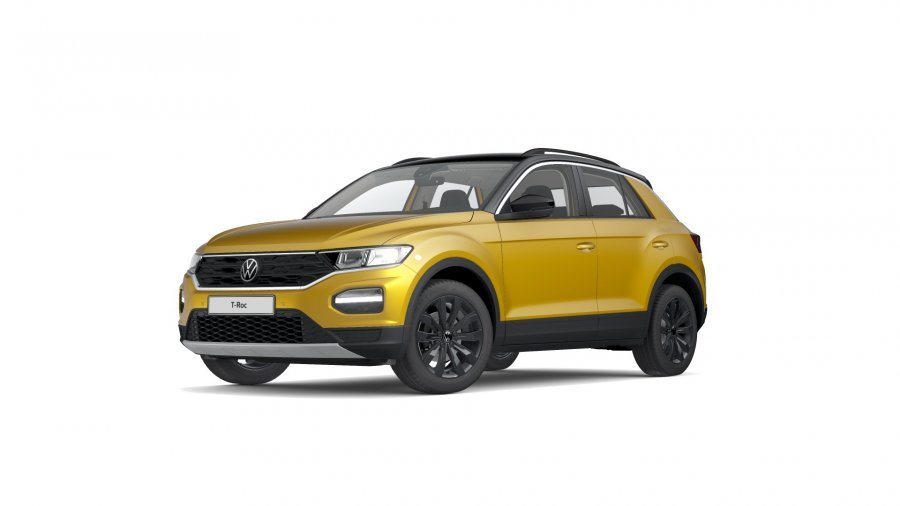 Volkswagen T-Roc, T-Roc Maraton Edition 1,5 TSI ACT 7DSG, barva žlutá