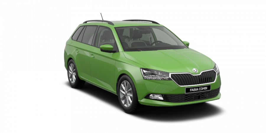 Škoda Fabia, 1,0 TSI 70 kW 5-stup. mech., barva zelená