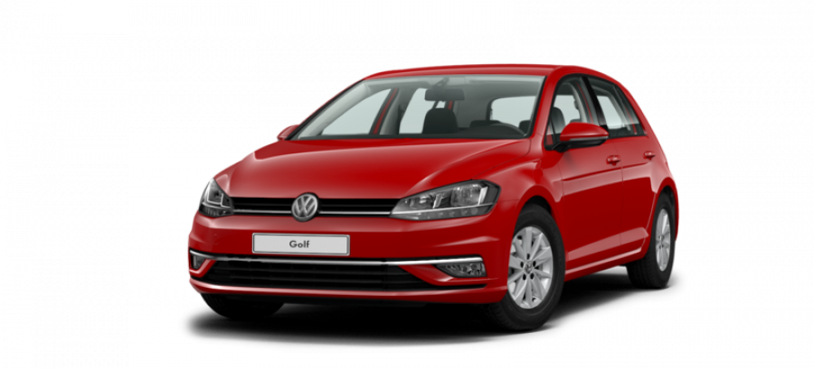 Volkswagen Golf, CL 1,0 TSI BMT OPF 6G, barva červená