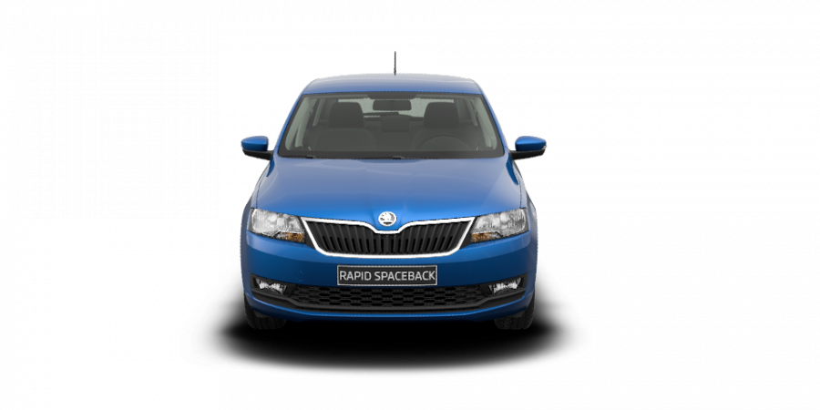 Škoda Rapid, 1,0 TSI 70 kW 5-stup. mech., barva modrá